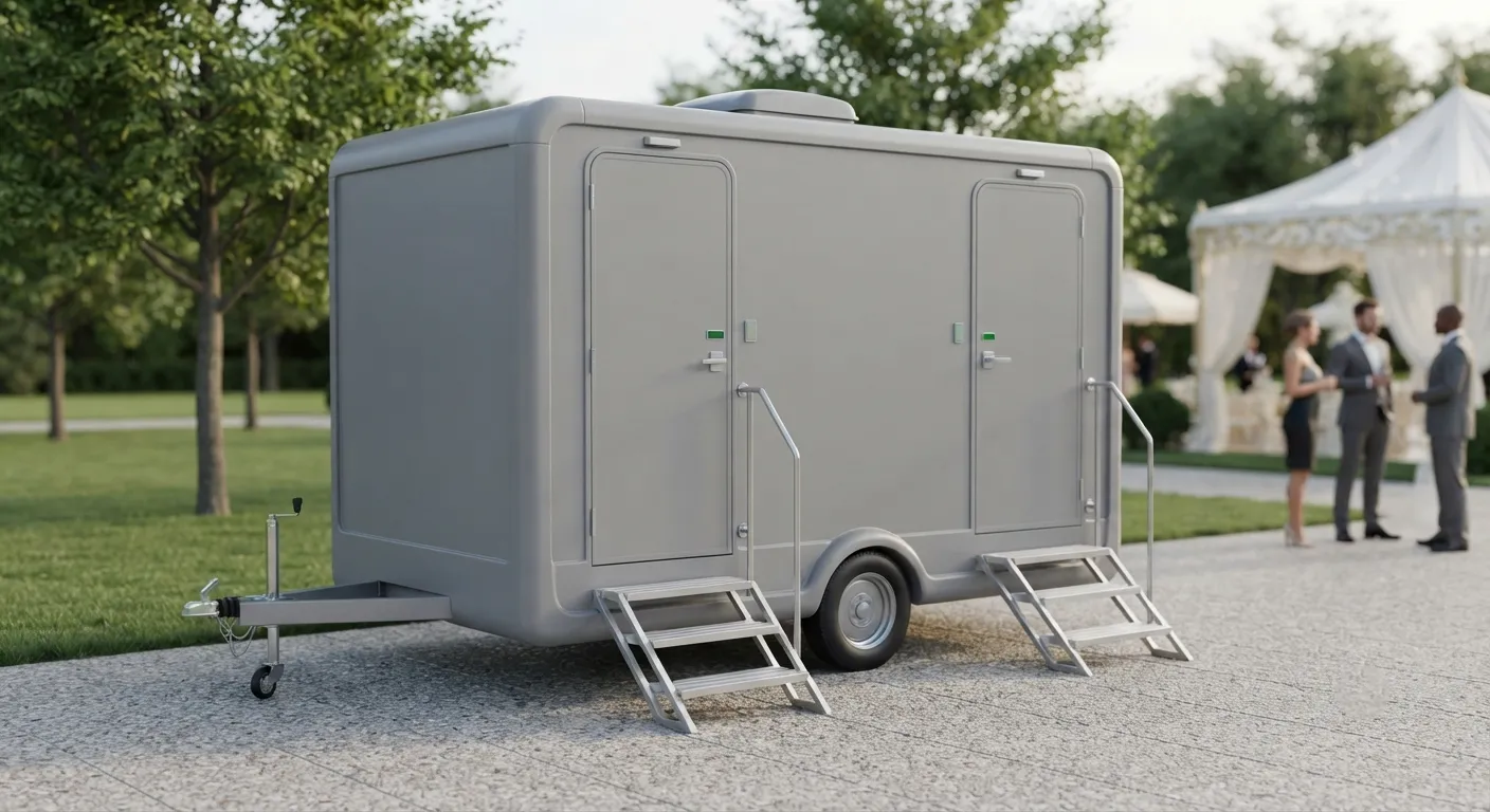 2 Stall Restroom Trailer in Coral Springs, FL