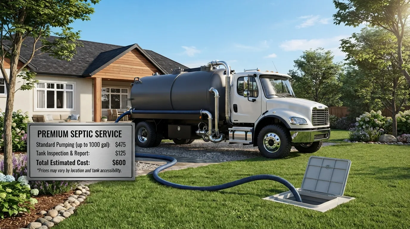Septic Tank Pumping Cost in Coral Springs, FL